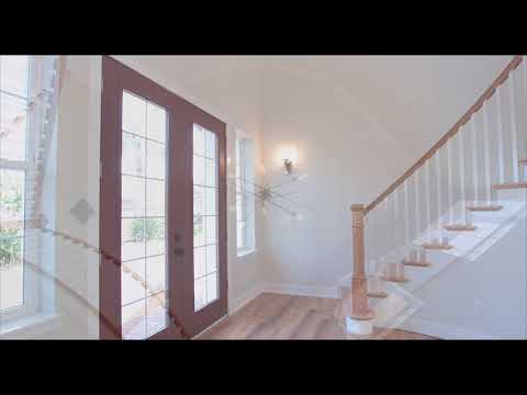 interior entryway of Key West style luxury home