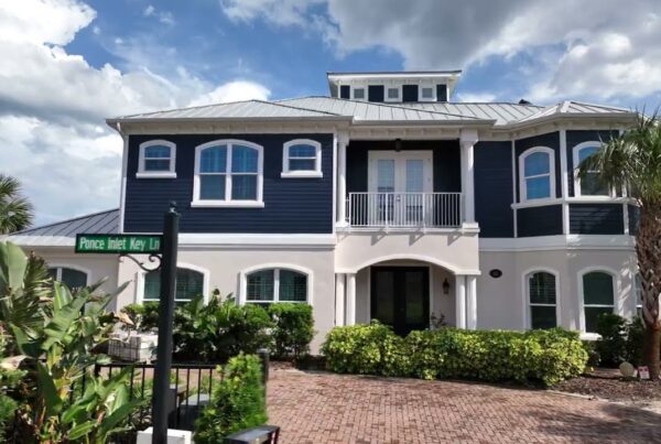 exterior photo of Hemingway custom home in Ponce Inlet Key